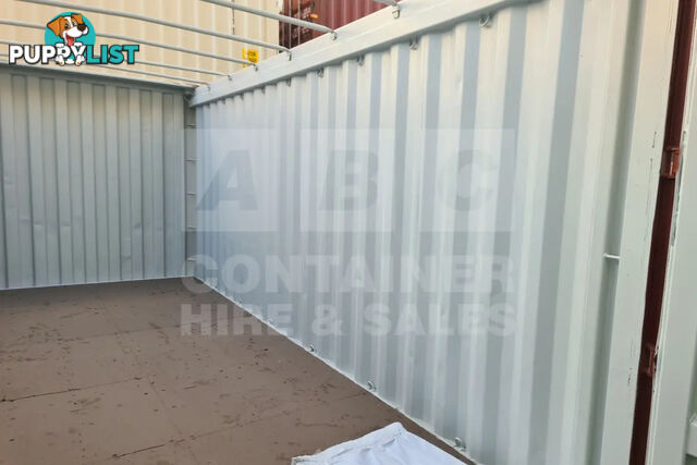 20' STANDARD HEIGHT OPEN TOP SHIPPING CONTAINER (TARP AND BOWS)