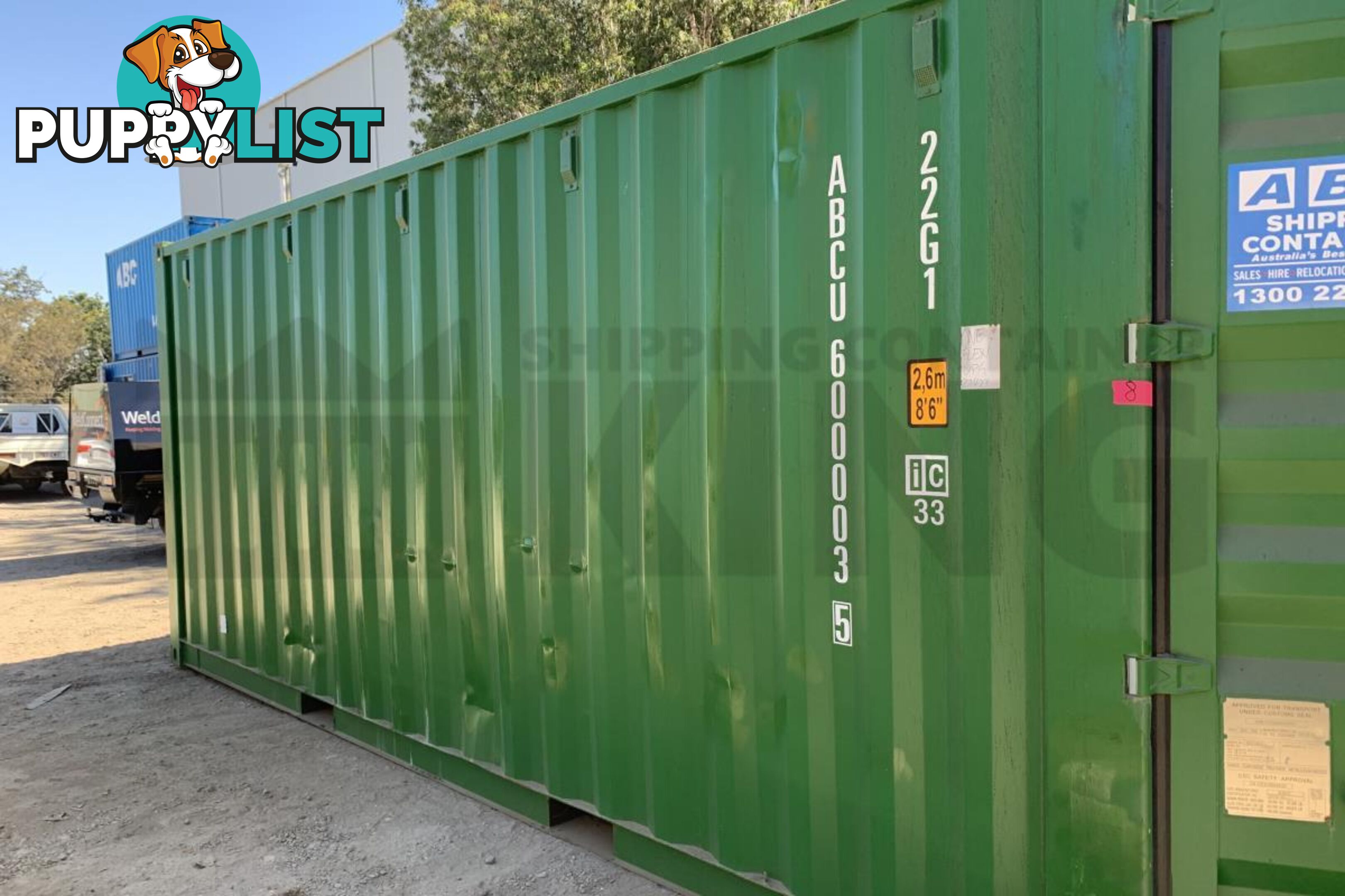 20' STANDARD HEIGHT SHIPPING CONTAINER - in Rockhampton