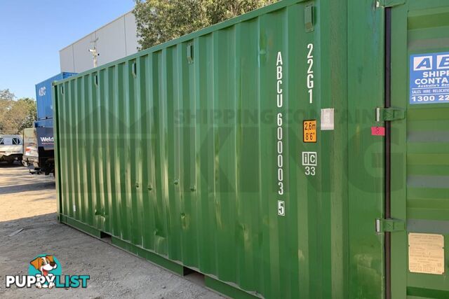 20' STANDARD HEIGHT SHIPPING CONTAINER - in Rockhampton