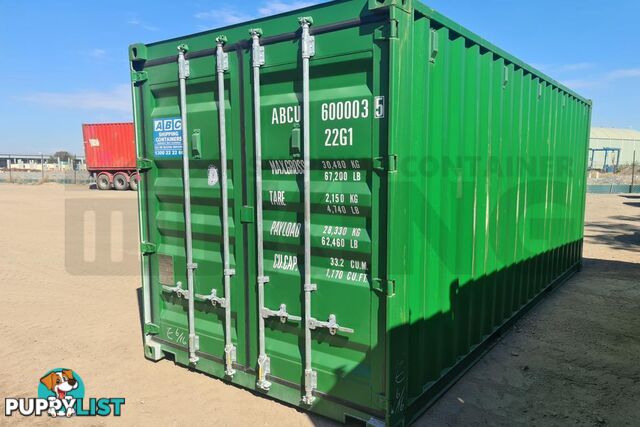 20' STANDARD HEIGHT SHIPPING CONTAINER - in Rockhampton