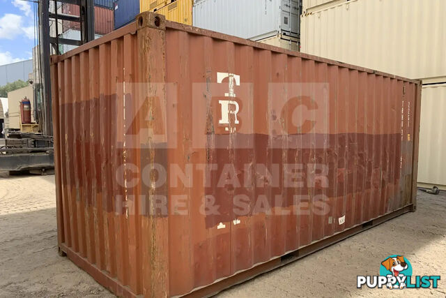 20' STANDARD HEIGHT SHIPPING CONTAINER - in Brisbane