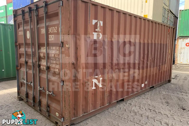 20' STANDARD HEIGHT SHIPPING CONTAINER - in Brisbane