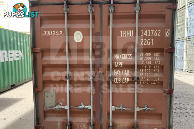 20' STANDARD HEIGHT SHIPPING CONTAINER - in Brisbane