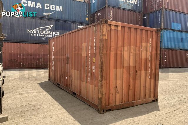 20' STANDARD HEIGHT SHIPPING CONTAINER - in Brisbane