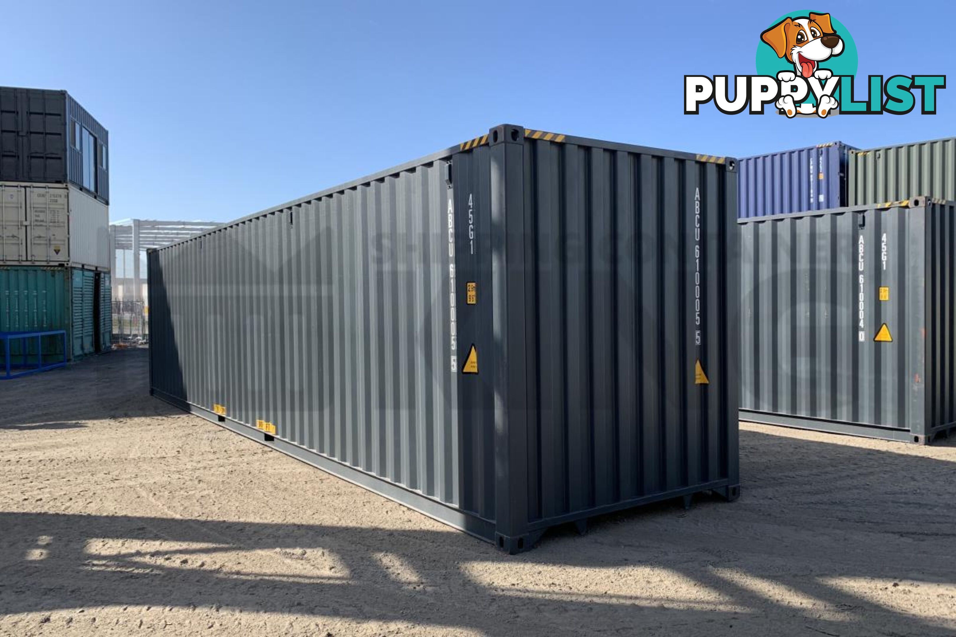 40' HIGH CUBE SHIPPING CONTAINER (STEEL FLOOR) - in Brisbane