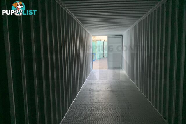 40' HIGH CUBE SHIPPING CONTAINER (STEEL FLOOR) - in Brisbane