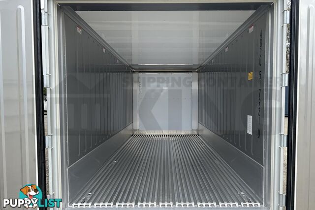 20' STANDARD HEIGHT REFRIGERATED "REEFER" SHIPPING CONTAINER (OPERATIONAL) - in Brisbane