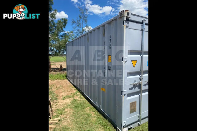 20' STANDARD HEIGHT SHIPPING CONTAINER (DOORS BOTH ENDS)