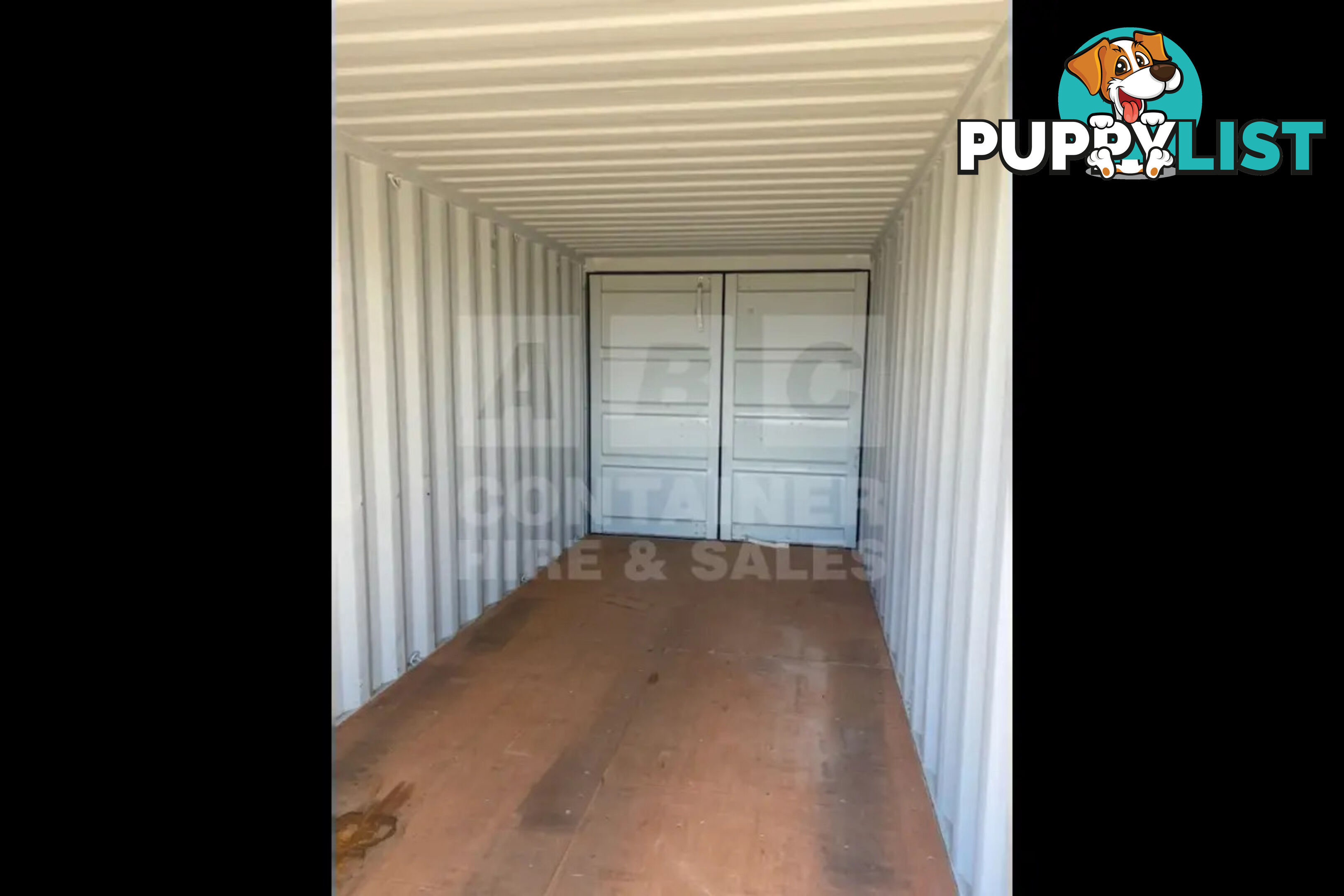 20' STANDARD HEIGHT SHIPPING CONTAINER (DOORS BOTH ENDS)