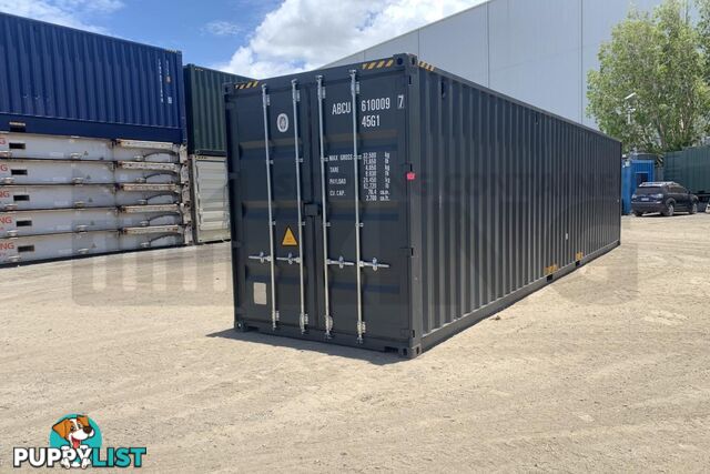 40' HIGH CUBE SHIPPING CONTAINER (STEEL FLOOR) - in Brisbane