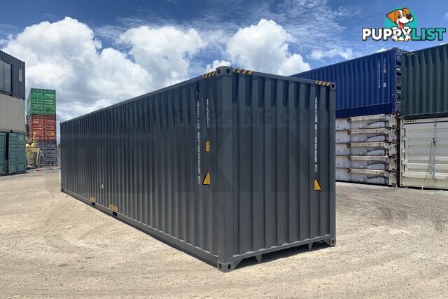 40' HIGH CUBE SHIPPING CONTAINER (STEEL FLOOR) - in Brisbane