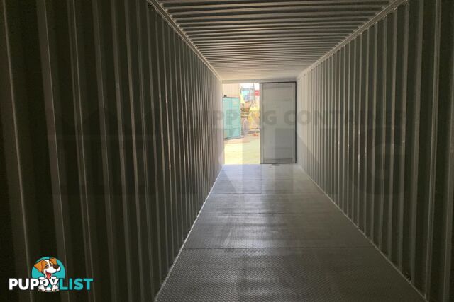 40' HIGH CUBE SHIPPING CONTAINER (STEEL FLOOR) - in Brisbane