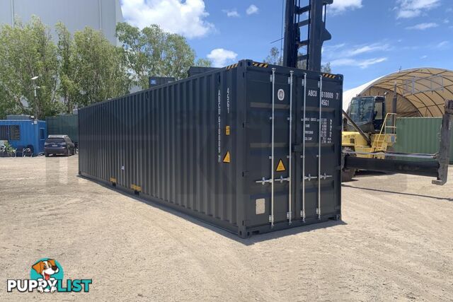 40' HIGH CUBE SHIPPING CONTAINER (STEEL FLOOR) - in Brisbane