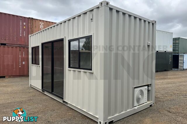 20' SHIPPING CONTAINER OFFICE "ACACIA" (HIGH END) - in Toowoomba