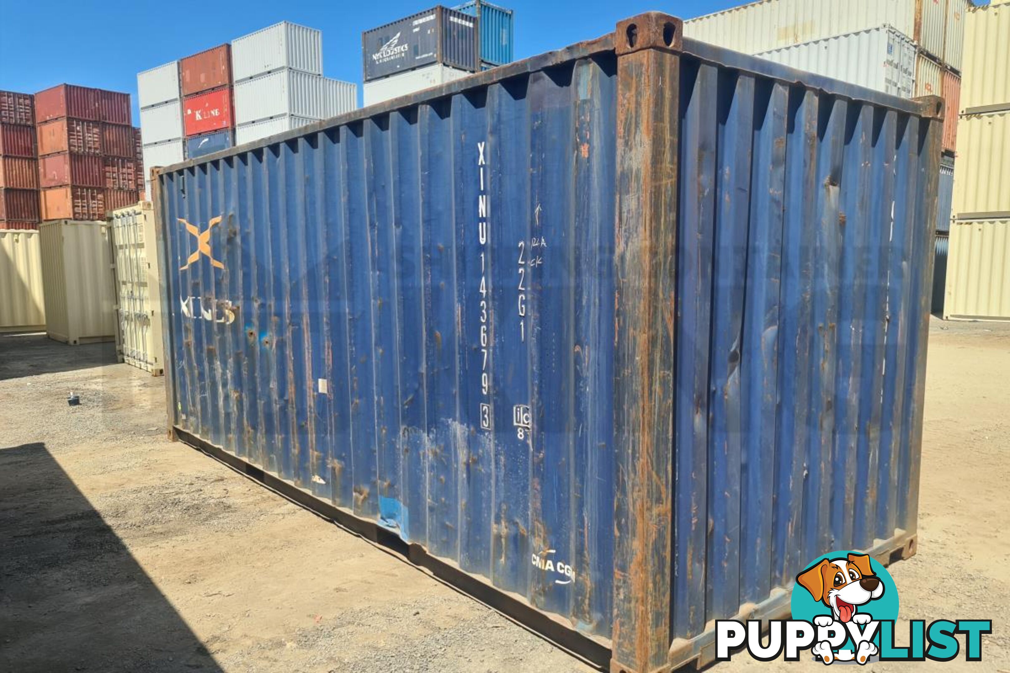 20' STANDARD HEIGHT SHIPPING CONTAINER - in Brisbane