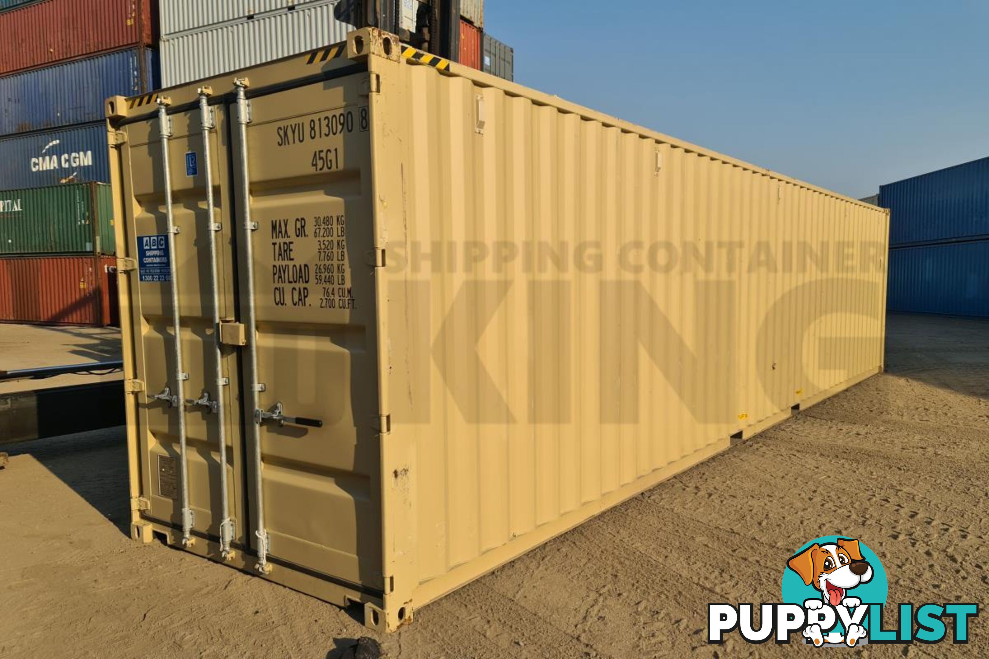 40' HIGH CUBE SHIPPING CONTAINER - in Brisbane