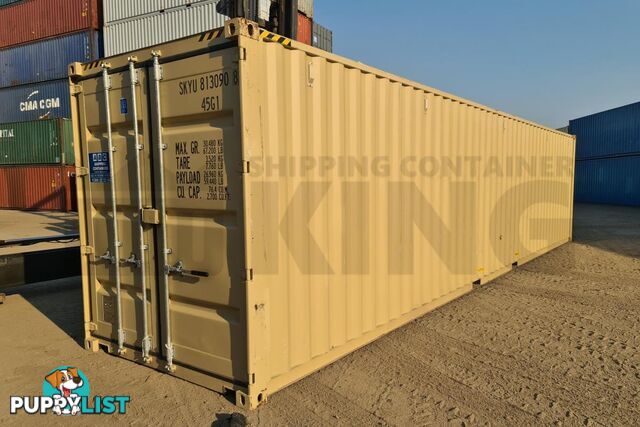 40' HIGH CUBE SHIPPING CONTAINER - in Brisbane