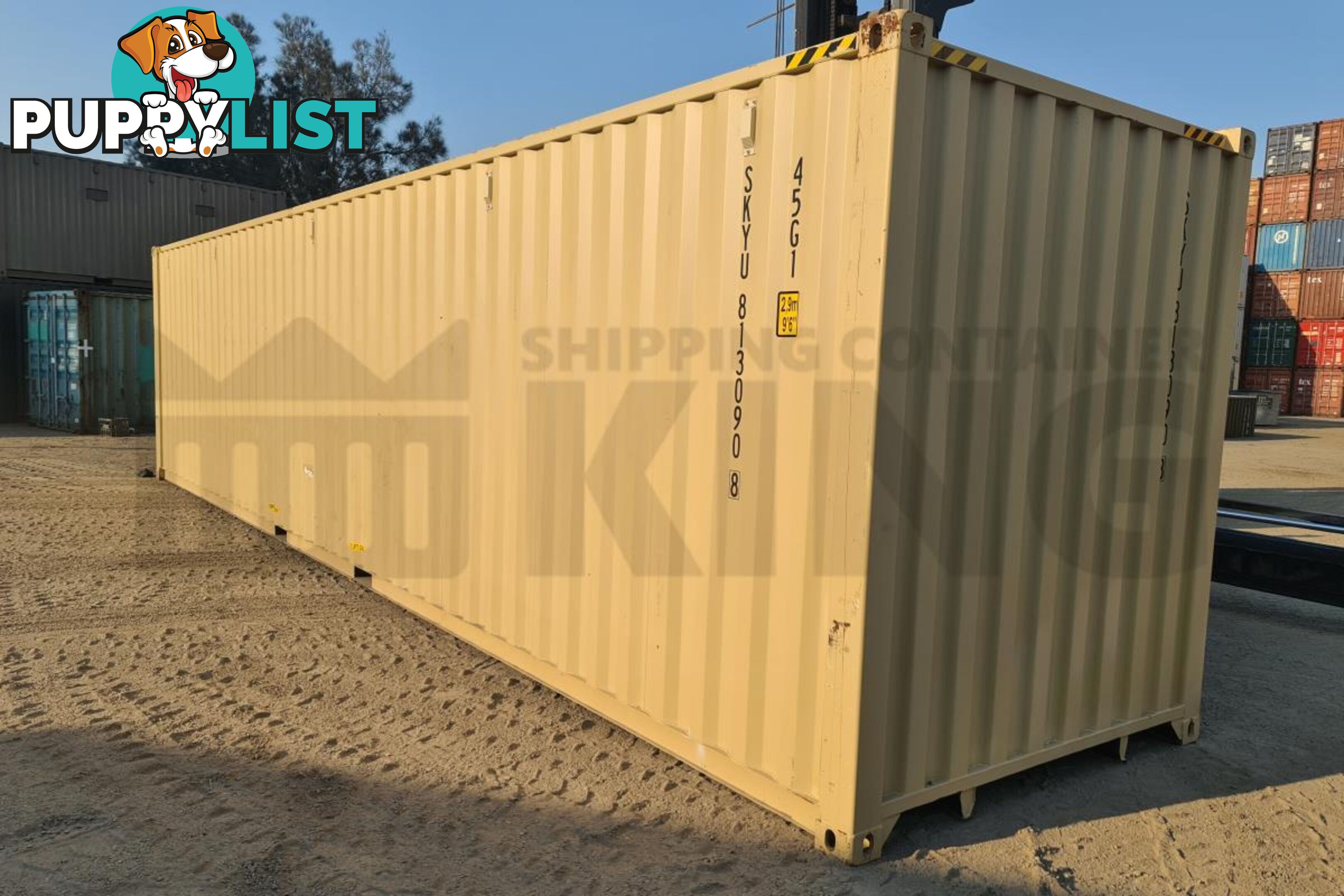 40' HIGH CUBE SHIPPING CONTAINER - in Brisbane