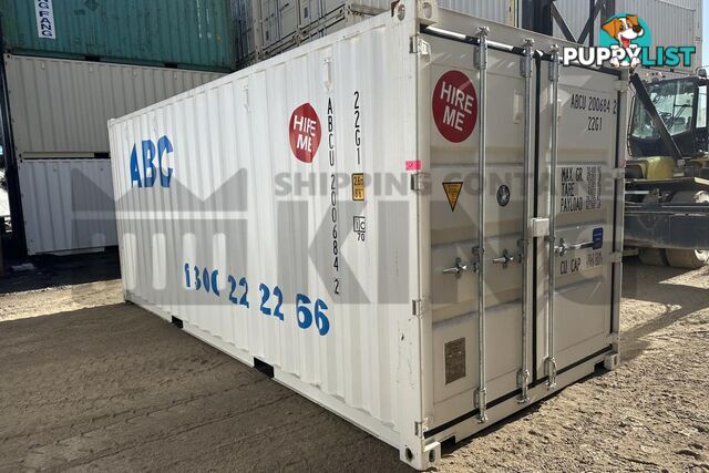 20' STANDARD HEIGHT SHIPPING CONTAINER - in Brisbane