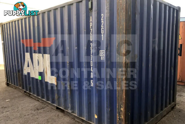 20' STANDARD HEIGHT SHIPPING CONTAINER