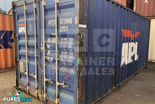 20' STANDARD HEIGHT SHIPPING CONTAINER