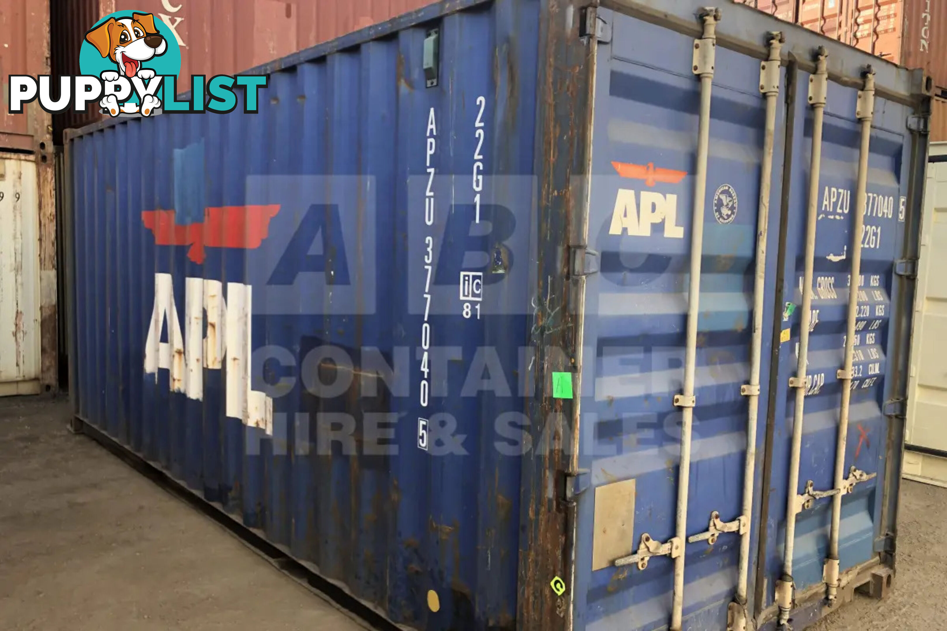 20' STANDARD HEIGHT SHIPPING CONTAINER