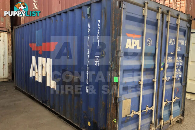 20' STANDARD HEIGHT SHIPPING CONTAINER
