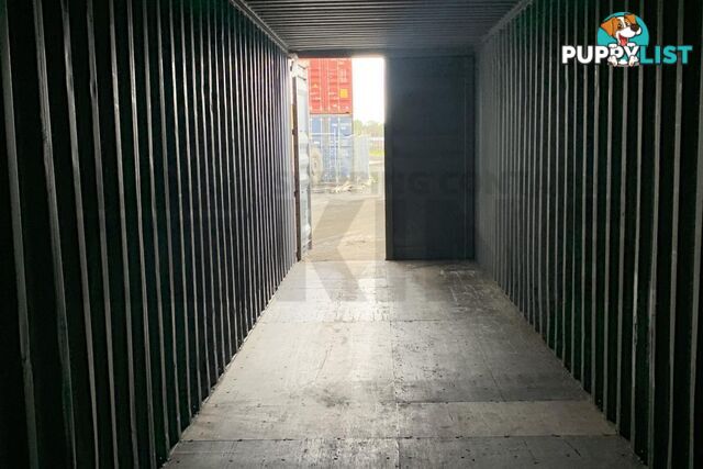 40' HIGH CUBE SHIPPING CONTAINER - in Chinchilla