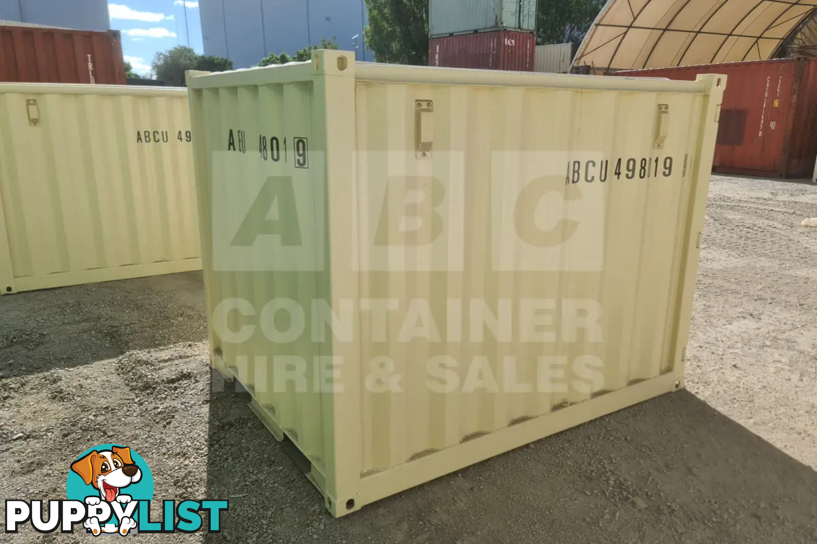 7' MINI CUBE SHIPPING CONTAINER