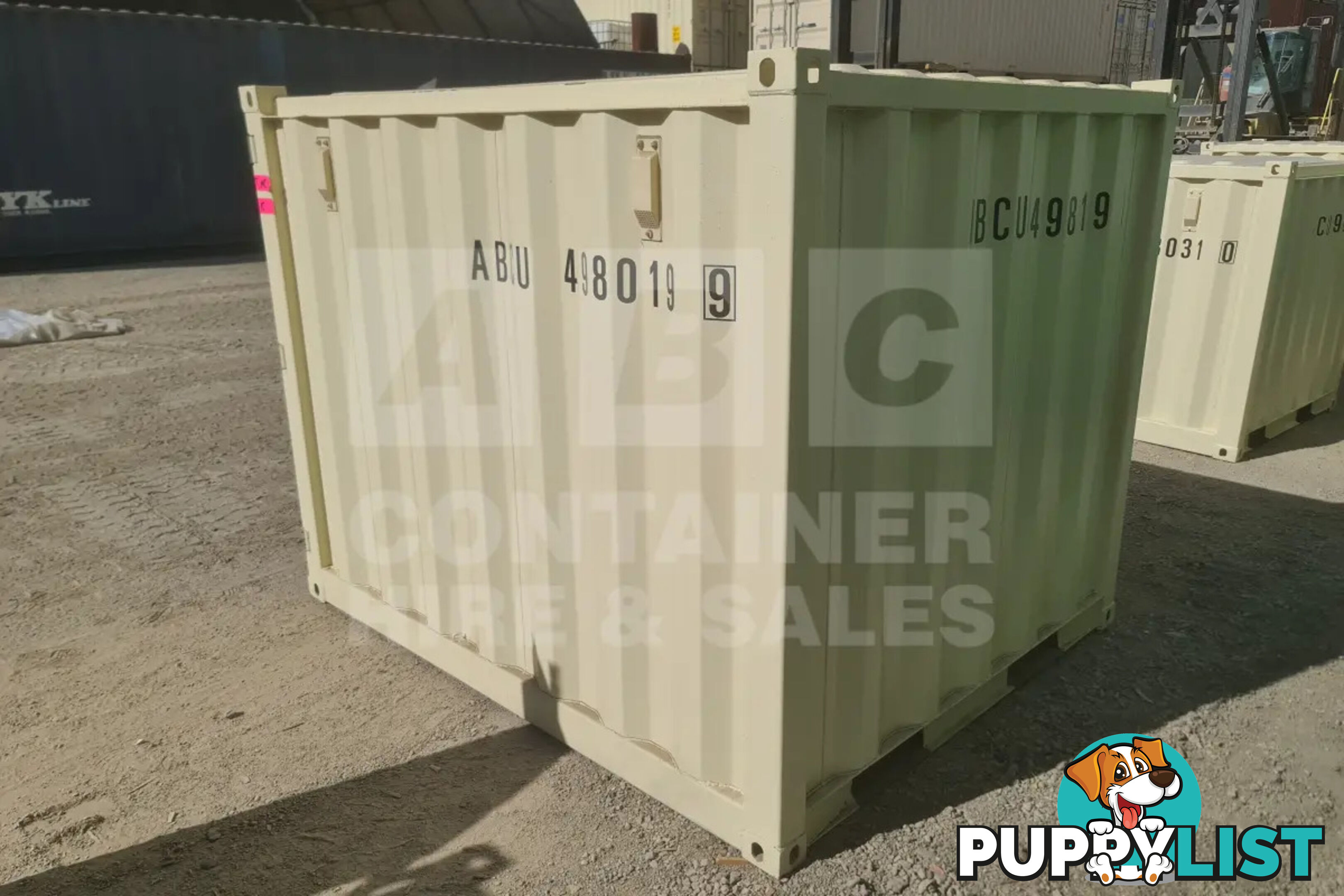 7' MINI CUBE SHIPPING CONTAINER