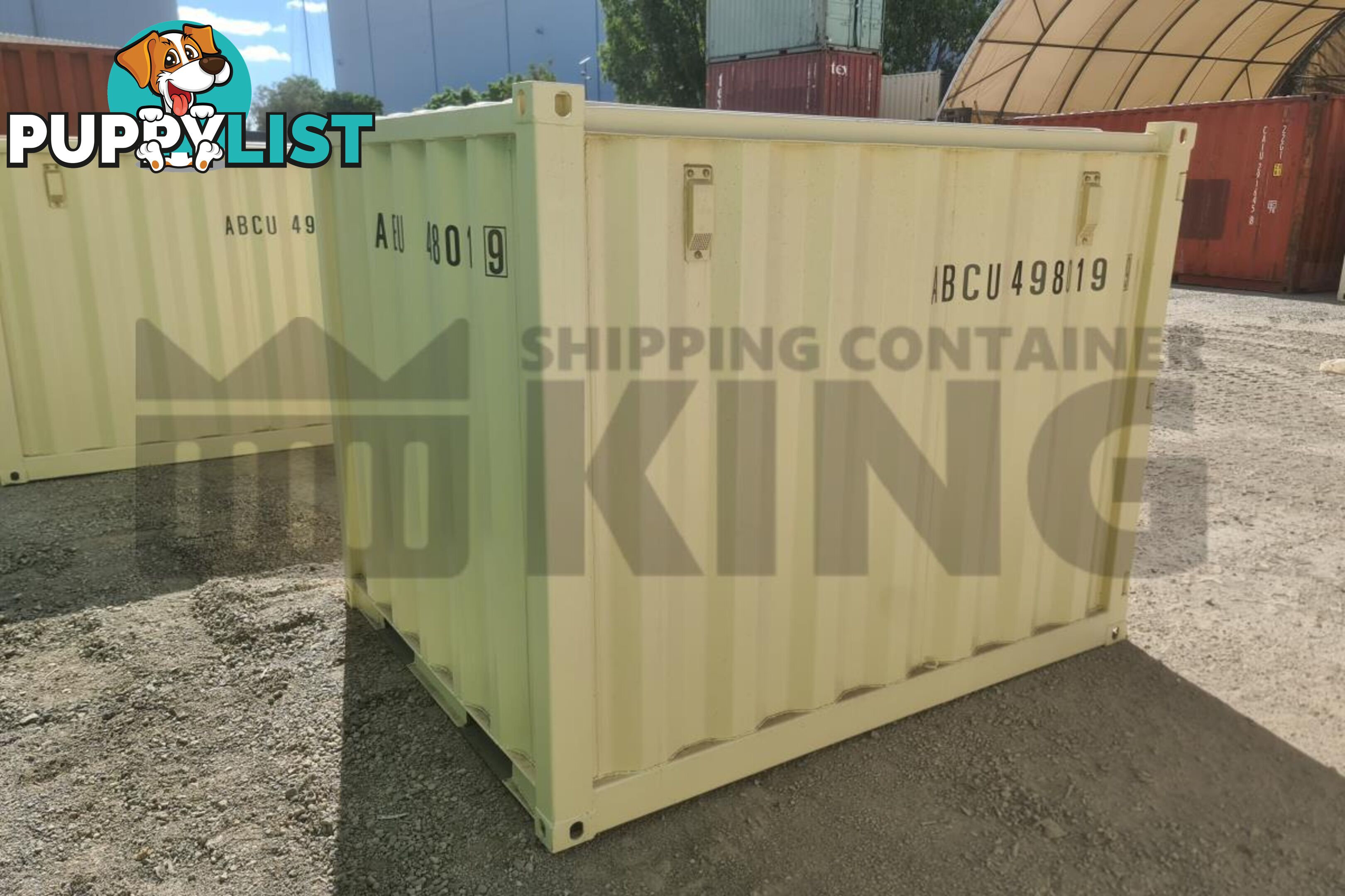 7' MINI CUBE SHIPPING CONTAINER