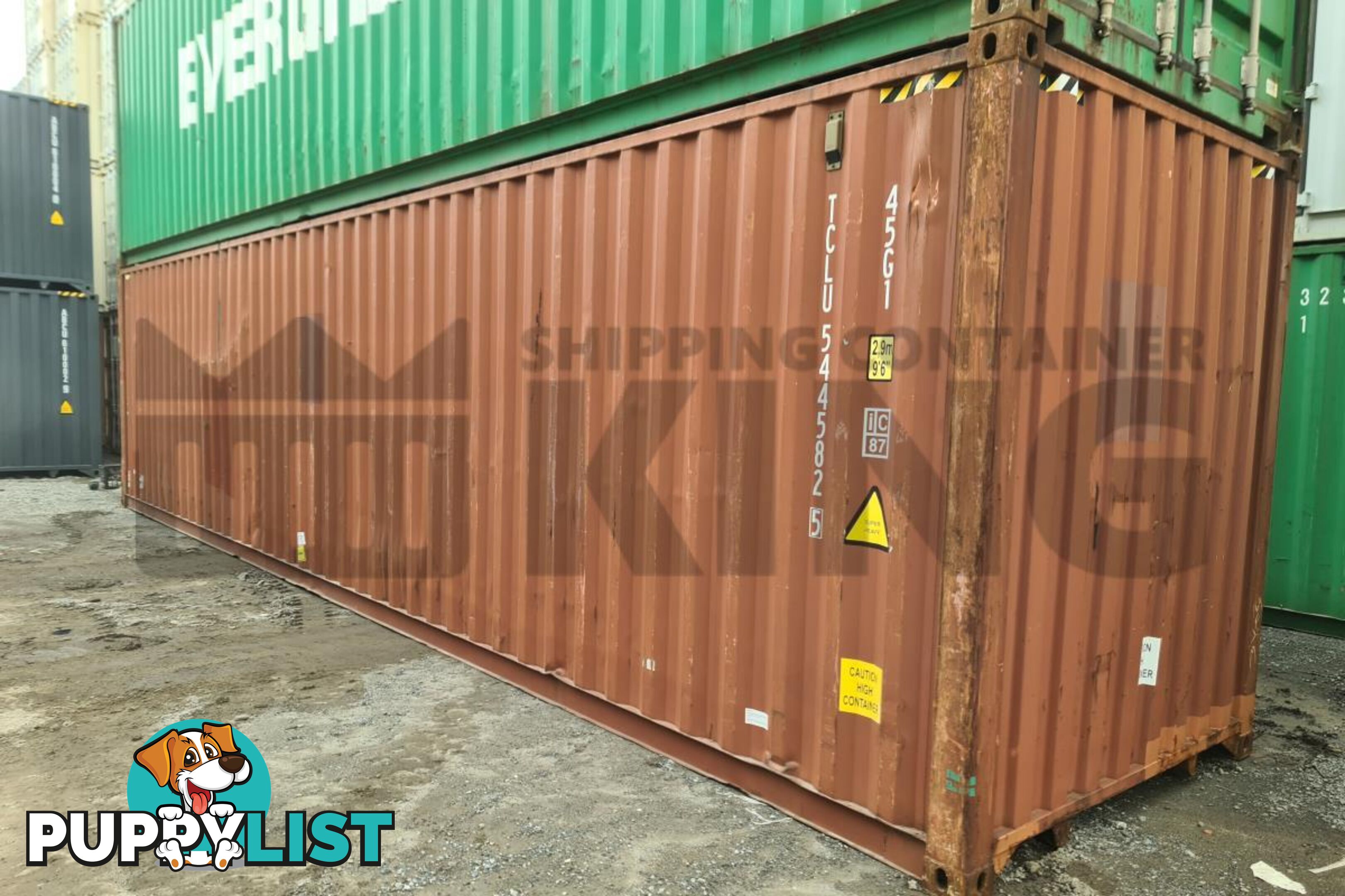 40' HIGH CUBE SHIPPING CONTAINER - in Brisbane