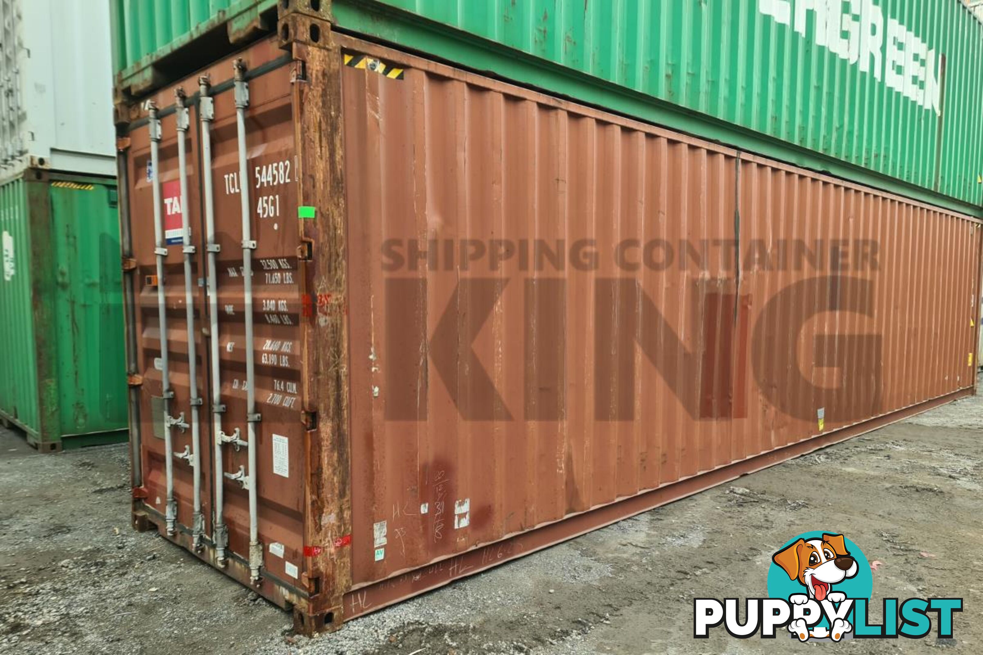 40' HIGH CUBE SHIPPING CONTAINER - in Brisbane