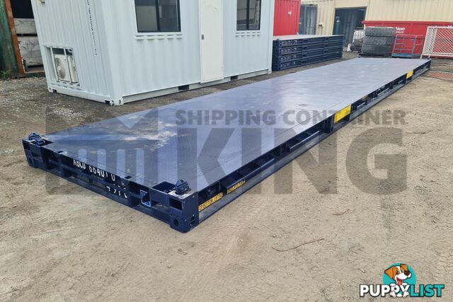40' PLATFORM 316MM BASE DEPTH SHIPPING CONTAINER (BUILT IN TWIST LOCK)