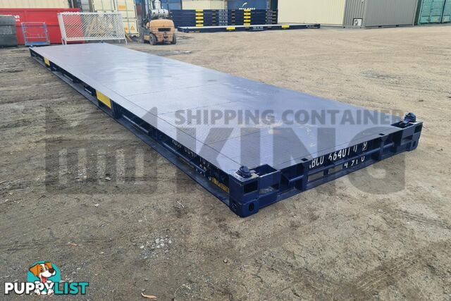 40' PLATFORM 316MM BASE DEPTH SHIPPING CONTAINER (BUILT IN TWIST LOCK)