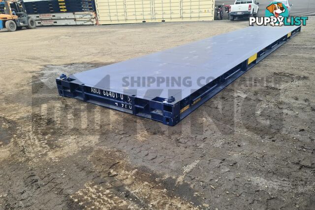 40' PLATFORM 316MM BASE DEPTH SHIPPING CONTAINER (BUILT IN TWIST LOCK)