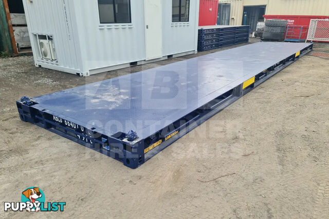 40' PLATFORM 316MM BASE DEPTH SHIPPING CONTAINER (BUILT IN TWIST LOCK)