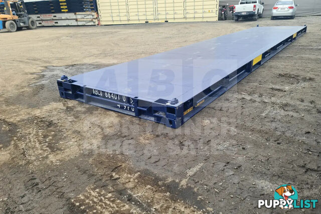 40' PLATFORM 316MM BASE DEPTH SHIPPING CONTAINER (BUILT IN TWIST LOCK)