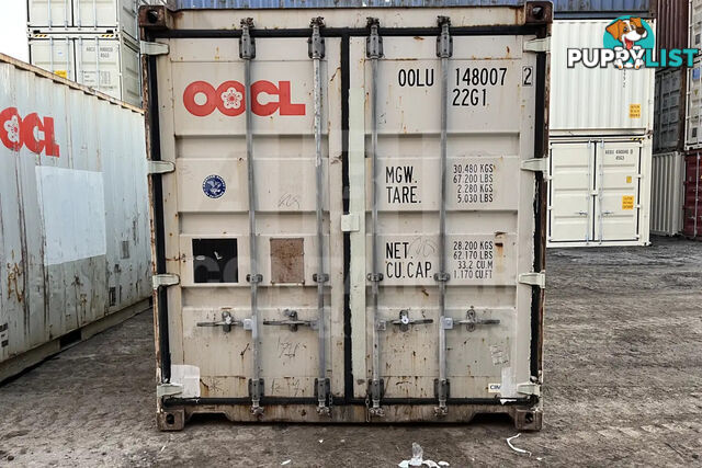 20' STANDARD HEIGHT SHIPPING CONTAINER