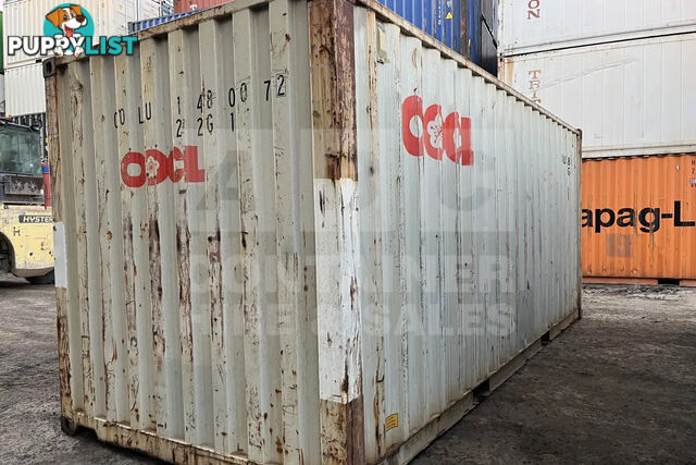 20' STANDARD HEIGHT SHIPPING CONTAINER