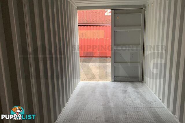 20' HIGH CUBE SHIPPING CONTAINER (STEEL FLOOR) - in Brisbane