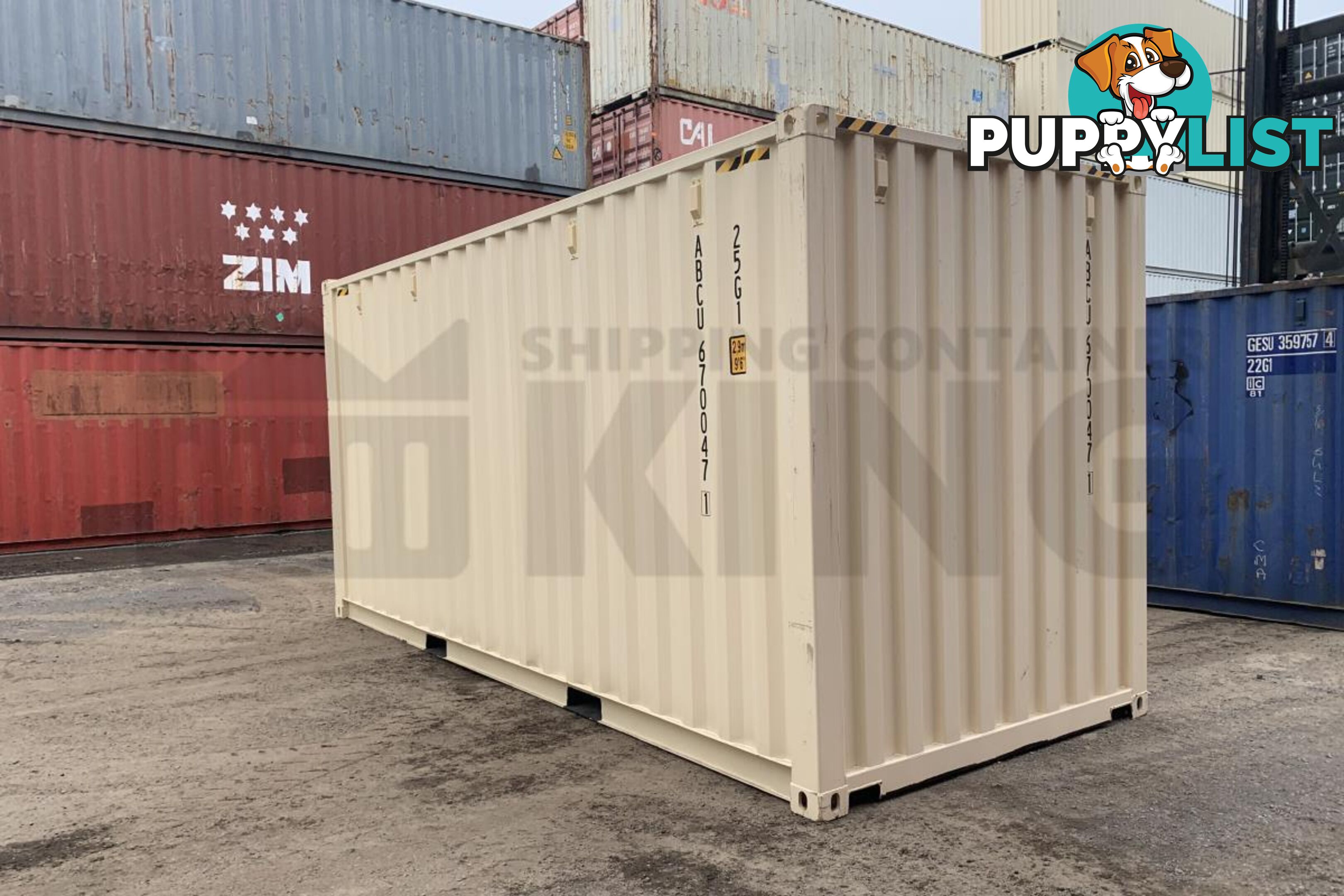 20' HIGH CUBE SHIPPING CONTAINER (STEEL FLOOR) - in Brisbane