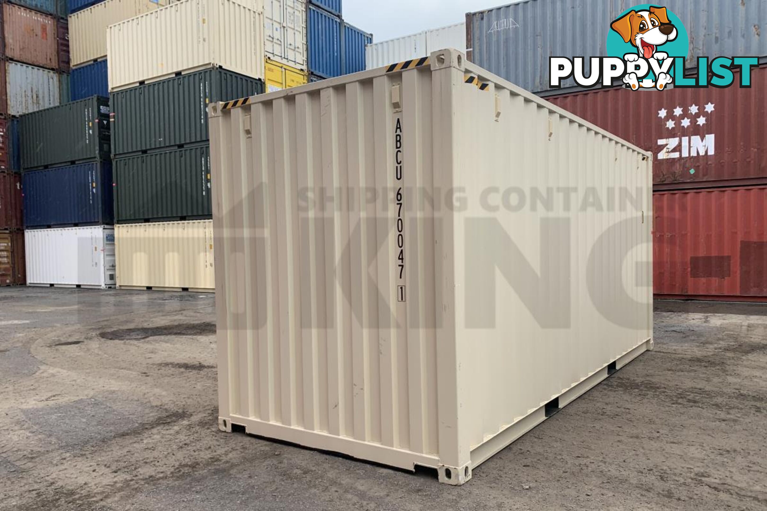 20' HIGH CUBE SHIPPING CONTAINER (STEEL FLOOR) - in Brisbane