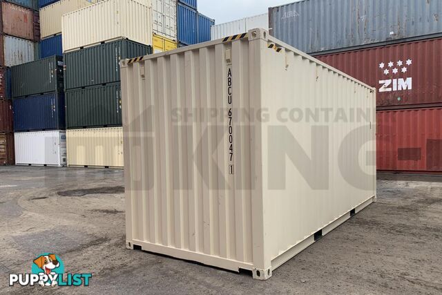 20' HIGH CUBE SHIPPING CONTAINER (STEEL FLOOR) - in Brisbane