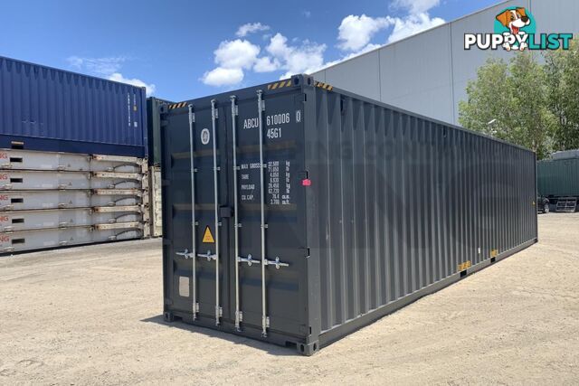 40' HIGH CUBE SHIPPING CONTAINER (STEEL FLOOR) - in Brisbane