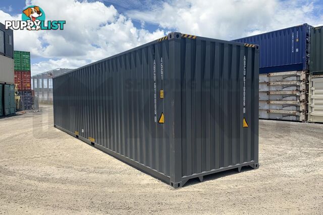 40' HIGH CUBE SHIPPING CONTAINER (STEEL FLOOR) - in Brisbane