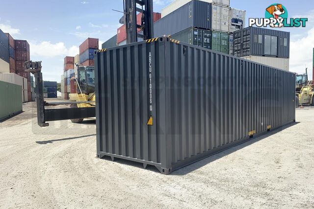 40' HIGH CUBE SHIPPING CONTAINER (STEEL FLOOR) - in Brisbane