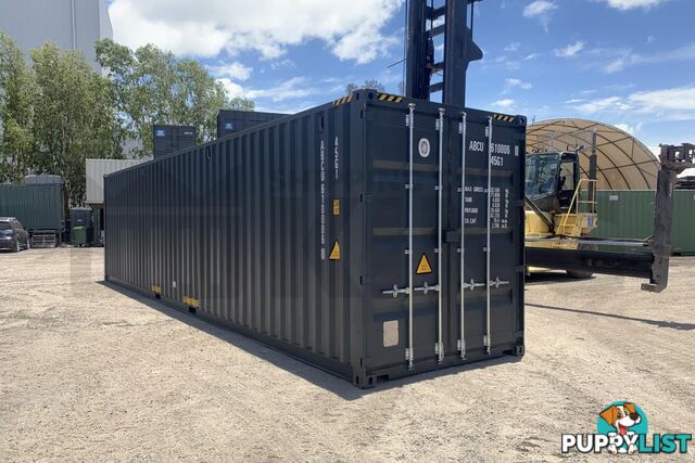 40' HIGH CUBE SHIPPING CONTAINER (STEEL FLOOR) - in Brisbane