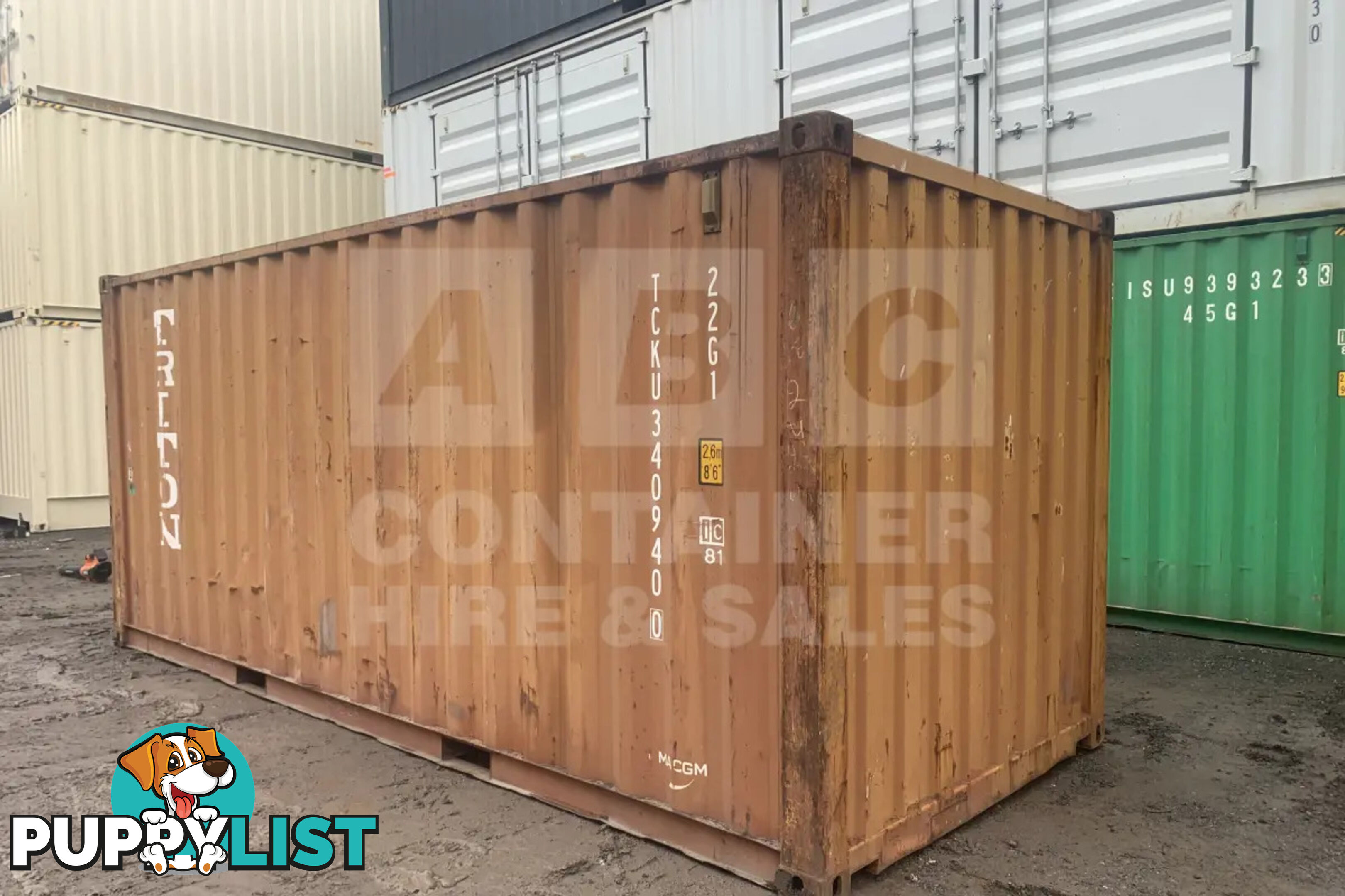 20' STANDARD HEIGHT SHIPPING CONTAINER