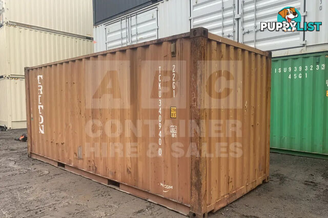 20' STANDARD HEIGHT SHIPPING CONTAINER
